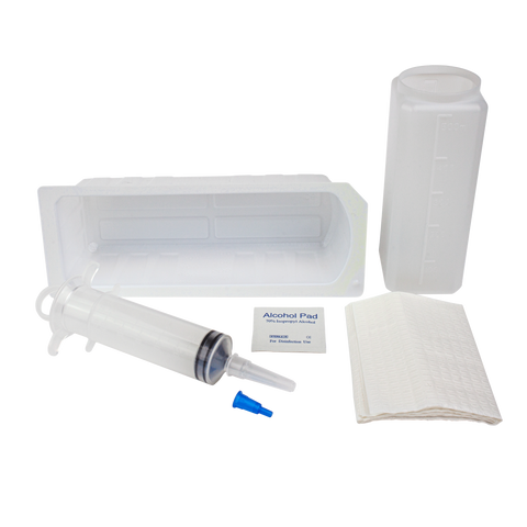 Med-RX Irrigation Tray with 60 ml Piston Syringe 16/bx