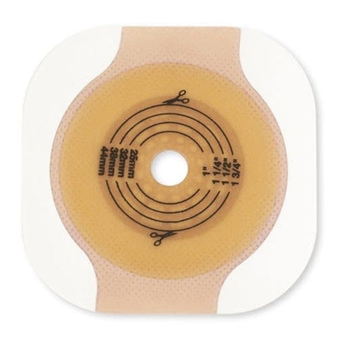 Hollister New Image Flat CeraPlus Skin Barrier 1-3/4'' Cut-to-fit w/Tape Border 5/bx