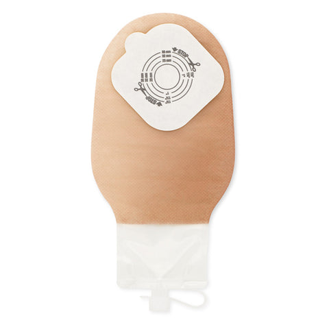 Hollister Pouchkins Pediatric One-Piece Softflex Urostomy Pouch Cut-To-Fit 1-1/2" Transparent Without Tape No Starter Hole 10/Bx