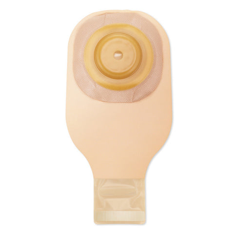 Hollister Premier One-Piece Drainable Ostomy Pouch - Soft Convex Flextend™ Barrier, Viewing Option, Lock 'n Roll™ Closure, Tape, Filter 5/Bx