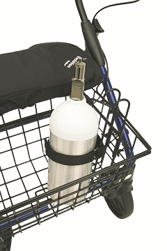 Evolution Double Oxygen Tank Holder Basket
