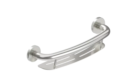 PLUS Shampoo Shelf + Grab Bar