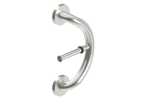 PLUS Toilet Paper Holder + Grab Bar