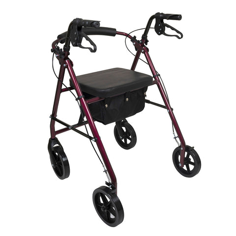 ProBasics Aluminum Rollator 8" Wheels 300 LB Weight