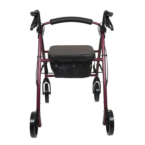 ProBasics Aluminum Rollator 8" Wheels 300 LB Weight