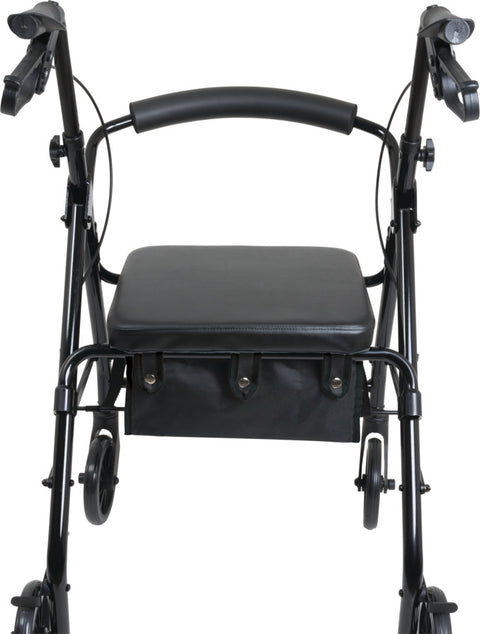 Aluminum Rollator 6" Wheels 300 LB Weight Capacity