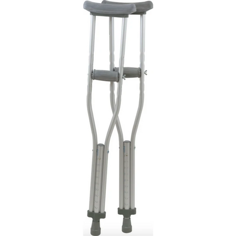PROBASICS High Quality Adult Aluminum Tall Crutches Adjustable 5'10" - 6'6"