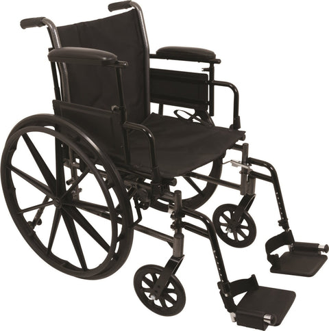 ProBasics K3 Lightweight Wheelchair w/ Flip Back Arms 16" Depth