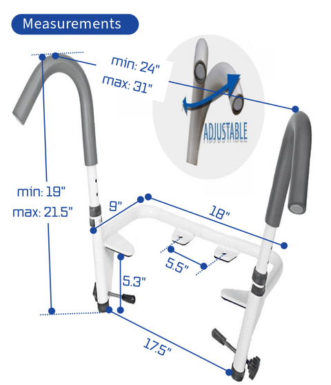 Ultimate Toilet Safety Frame