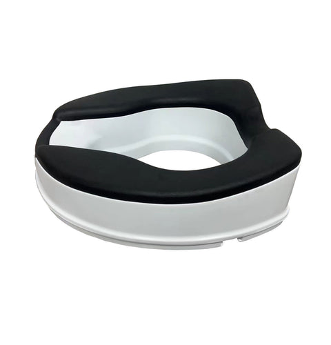 Softer 4" Raised Toilet Seat  350 lbs weight capacity