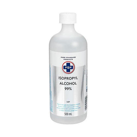 99% Rubbing Alcohol Isopropyl & Antiseptic Cleaner 500ml