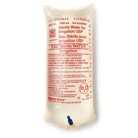 Sterile Water for Irrigation Viaflex Container