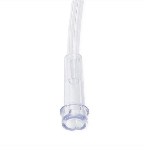 Oxygen tubing, crush-resistant — 7 ft, standard connectors (case/50)