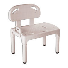 Carex Universal Transfer Bench 400lbs w/Back