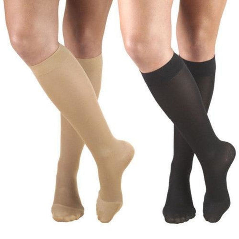 Airway Surgical Opaque Compression Sock for Women 20-30mmHg
