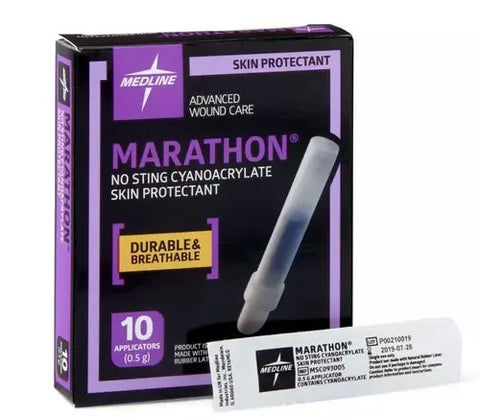 Medline Marathon Liquid Skin Protectant 0.5g Ampule 10/Bx