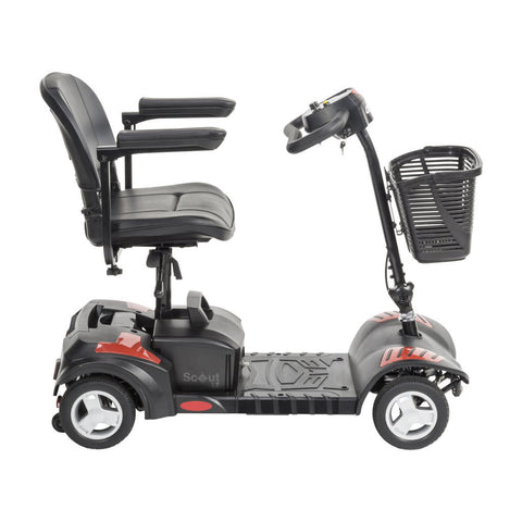 Scout LT 4-Wheel Scooter 14 miles on a Full Charge