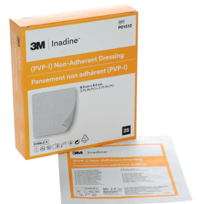 3M Inadine Pvp-I Non Adherent Dressing 9.5cm X 9.5cm