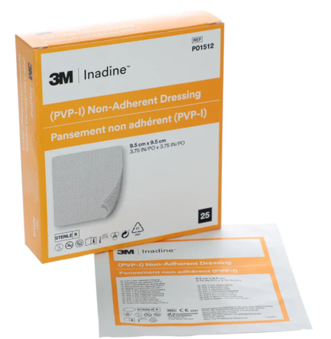 3M Inadine Pvp-I Non Adherent Dressing 9.5cm X 9.5cm