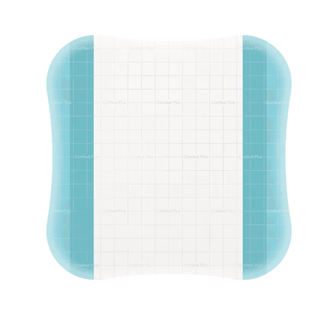 Comfeel Plus Transparent Dressing – 4 in × 4 in (10 cm × 10 cm) BX/10