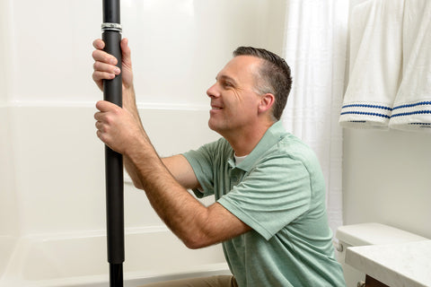 Security Pole Transfer Pole-White