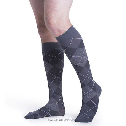 Style Microfiber Patterns for Men 20-30mmHg