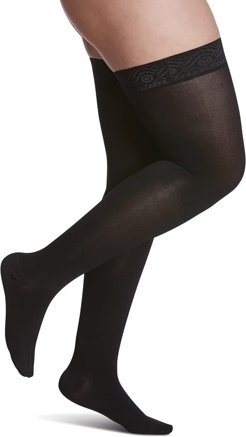 Essential Opaque for Women Thigh High 20-30 mmHg