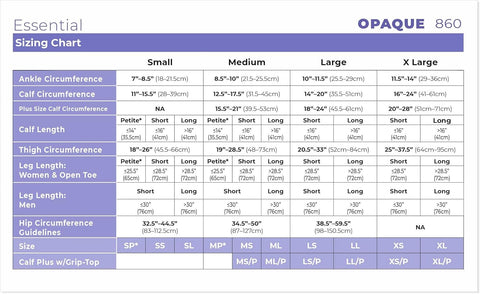 Essential Opaque Thigh High 30-40mmHg Open Toe