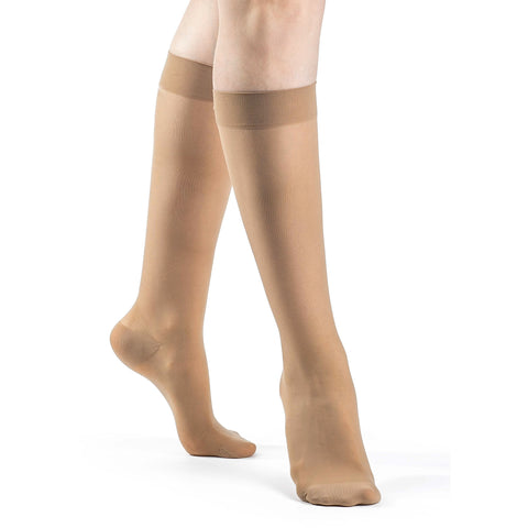 Sigvaris 782C Style Sheer Knee High 20-30mmHg W LS Honey