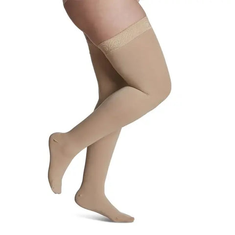Sigvaris Essential Opaque 20-30 mmHg Closed Toe Pantyhose Plus