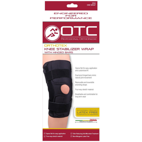 OTC Orthotex Knee Stabilizer Wrap w/Hinged Bars