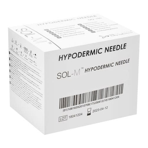 SOL-M  Hypodermic Needle 100/bx