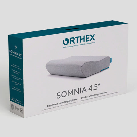 Orthex  Somnia 4.5″ Ergonomic Side Sleeper Pillow