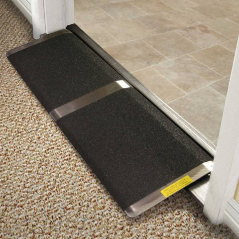 PVI Threshold wheelchair and Scooter Aluminum Anti-Slip Ramp