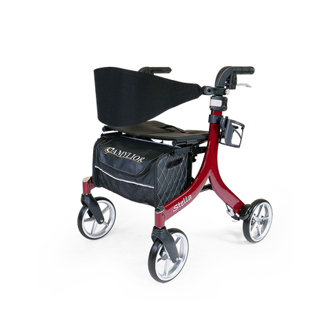 Stella Lightweight Rollator 300lbs Weight Capacity