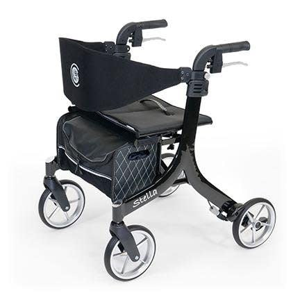 Stella Lightweight Rollator 300lbs Weight Capacity