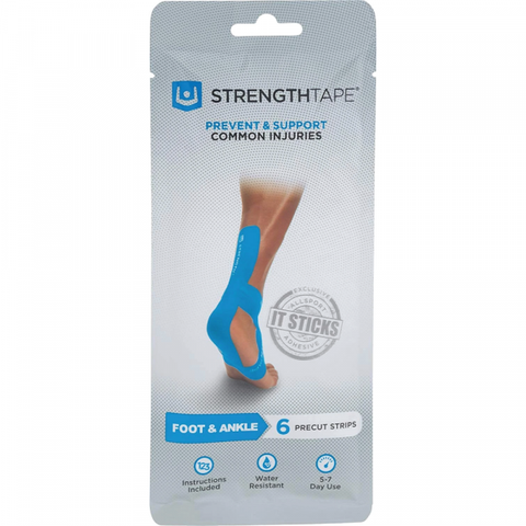 Strengthtape Kinesiology Tape 6 Precut Strips