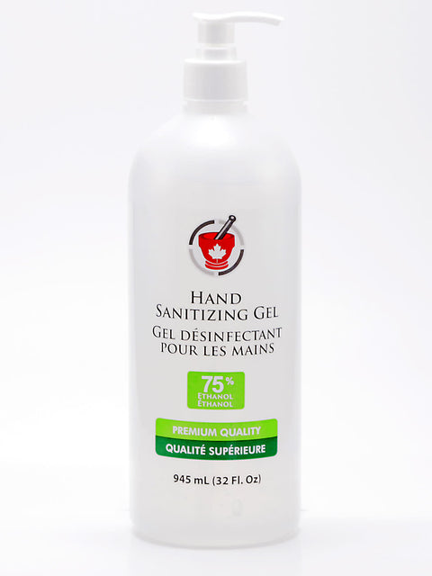 Hand Sanitizer Gel 75% Ethanol Pump 945ml/32 oz