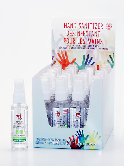 Hand Sanitizer Spray Travel Size 75% Ethanol 60ml/2.03oz