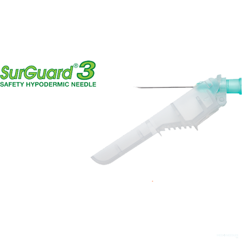 Terumo Medical Corporation Surguard-3 Safety Syringe with Needle 3cc 25gx5/8" 100/Bx
