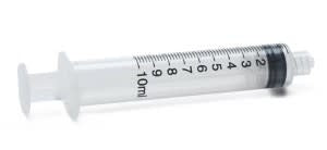 Medline Sterile Syringe only Latex-Free  Luer Lock 10ml (100/bx) single