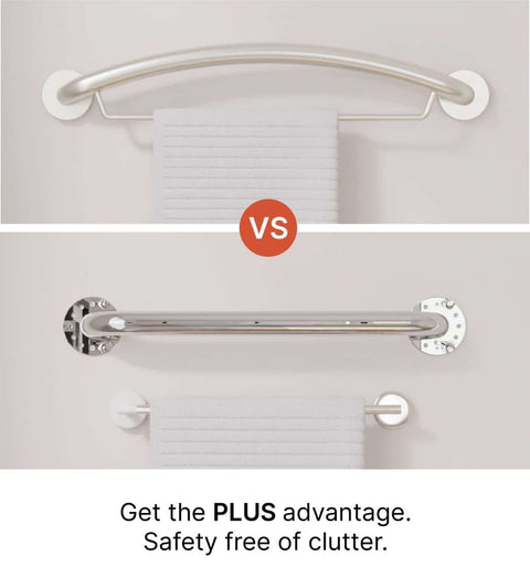 PLUS Towel Bar + Grab Bar 24"