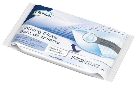 Tena Bathing Glove Alcohol Free 5/bg