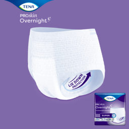 Tena ProSkin Overnight Super Underwear Medium 14/bg 56/bx