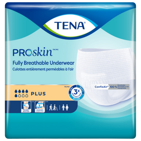 Tena ProSkinPlus Underwear Large 18/bg 4/bx