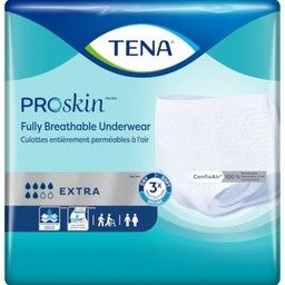 Tena Extra Underwear Medium 16/bg 4/bx