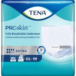 Tena Extra Underwear Medium 16/bg 4/bx