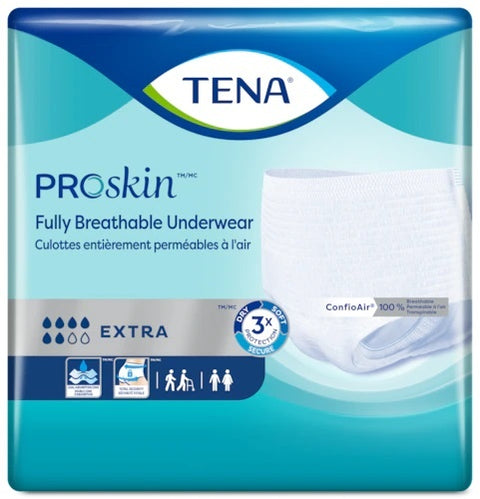 Tena Extra Underwear Small 16/bg 4/bx