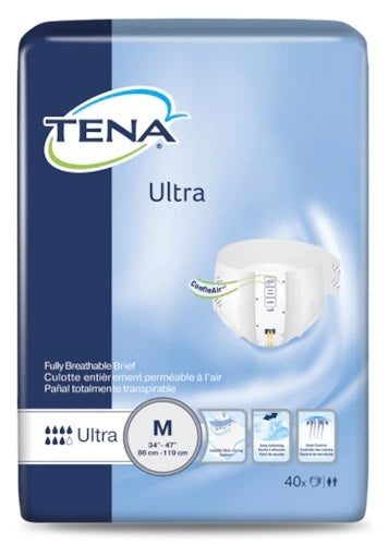 Tena Stretch Ultra Brief Medium 40/bg 2/bx