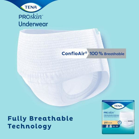 Tena ProSkin Plus Underwear Medium 20/bg 4/bx